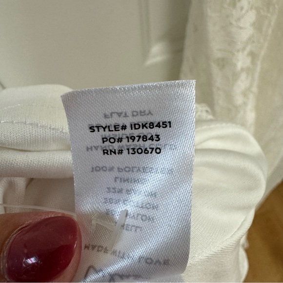 Lulus Beloved Eternity NWT size Medium White Lace Sleeveless Maxi Dress Bridal - Picture 12 of 14